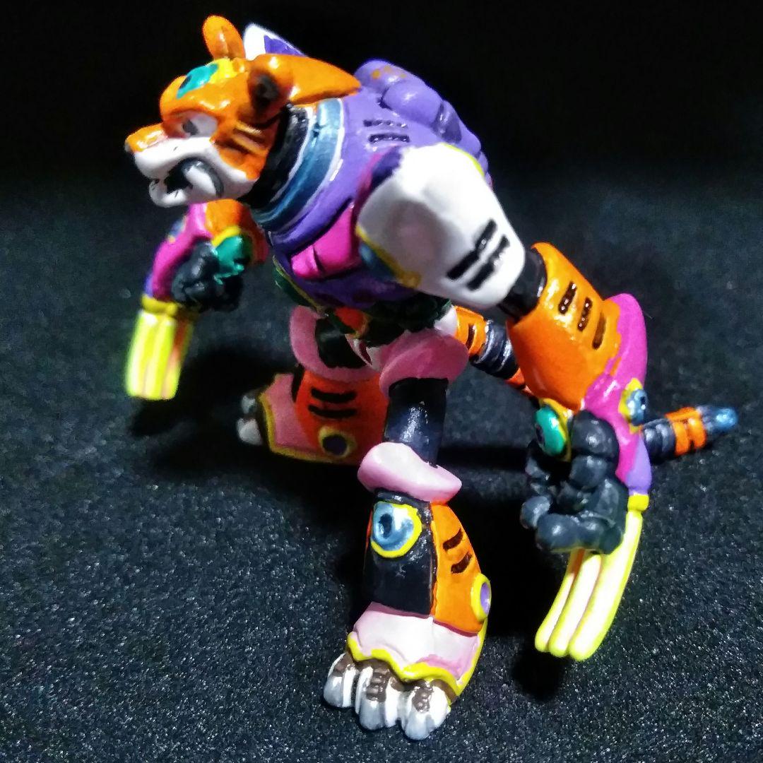 バラ可】ロックマン フィギュア 消しゴム ロックマン7ボス8体 塗装品