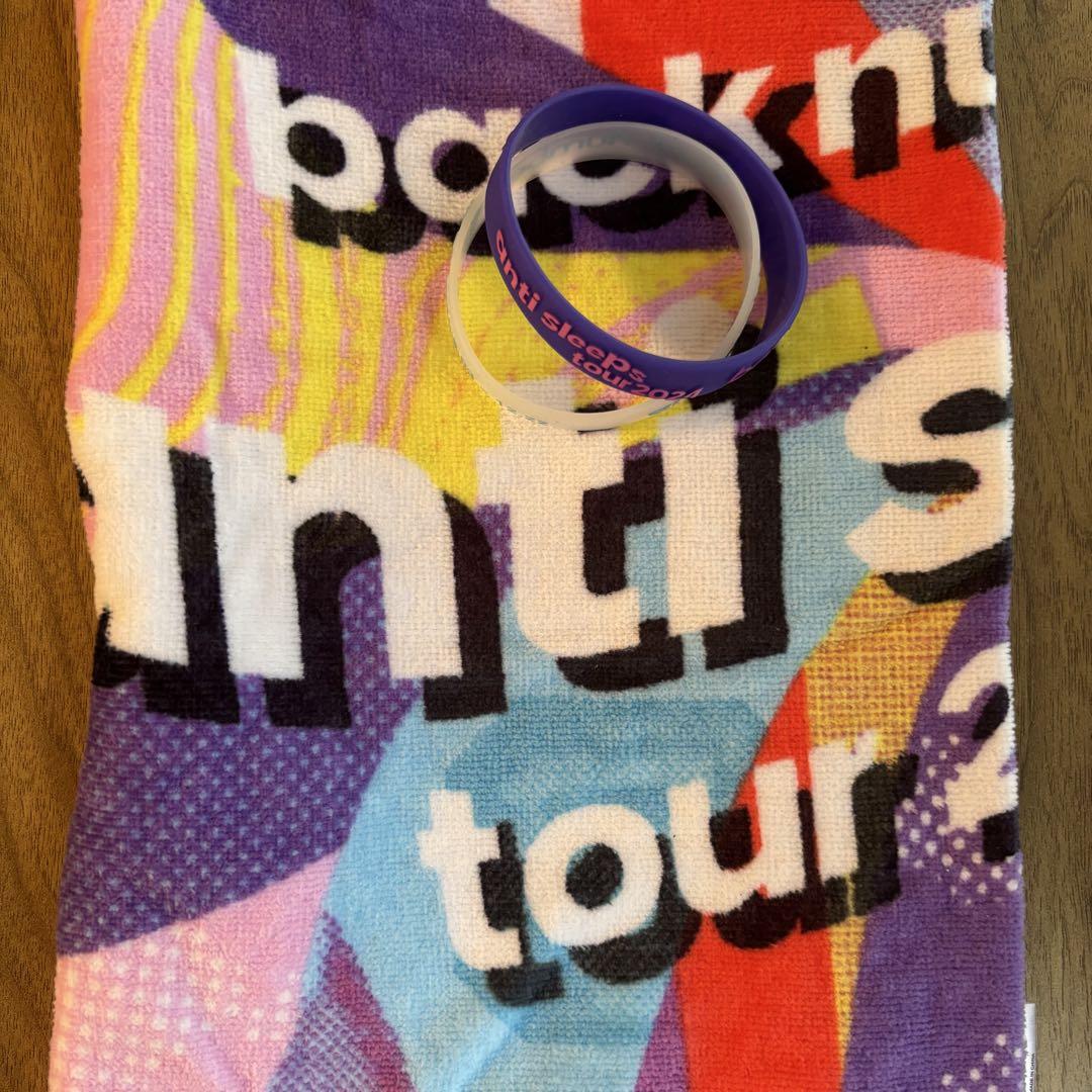 大割引 back number anti sleeps tour 2024 タオル - メルカリ ミュージシャン