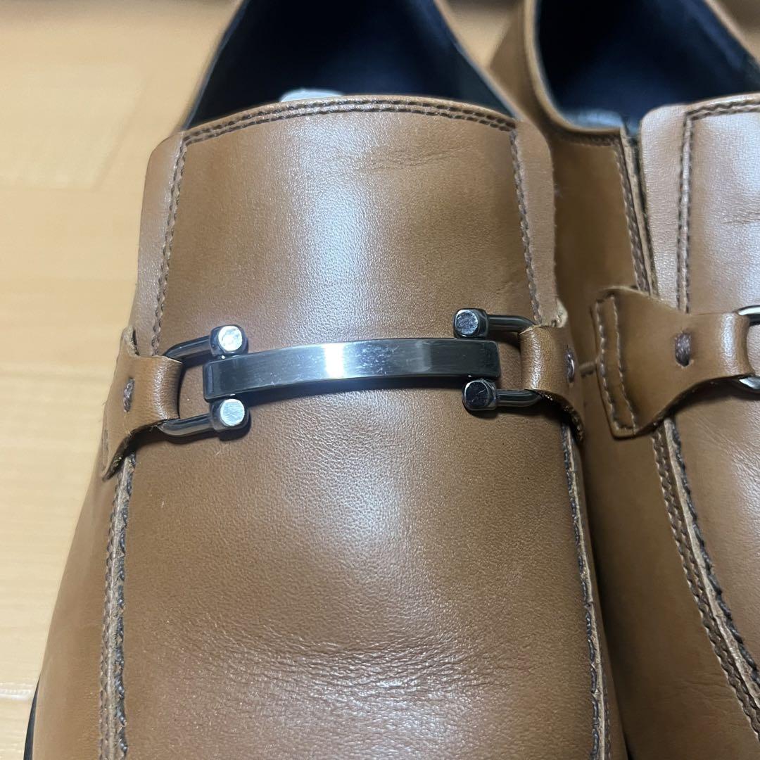 リーガル 27cm ブラウン レザー ドレスシューズ ビジネスシューズ 美品