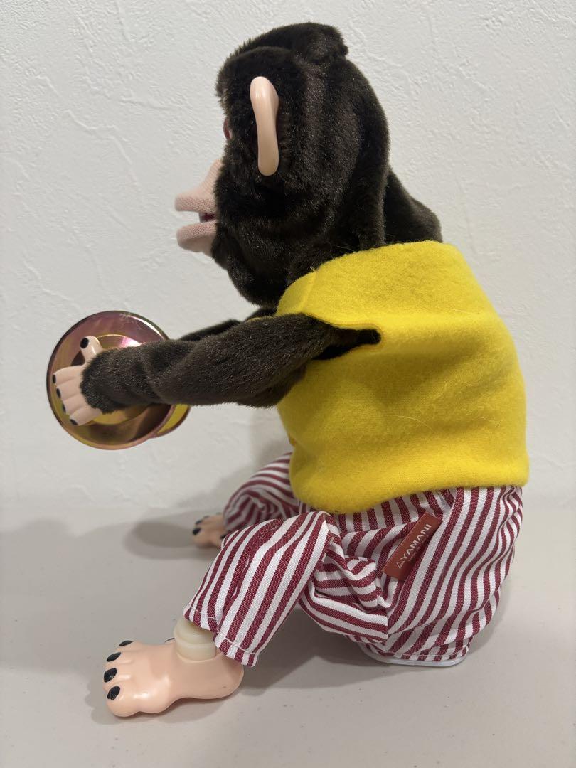 新品同様◎おさるのシンバルくん 単一電池式◎動作確認済
