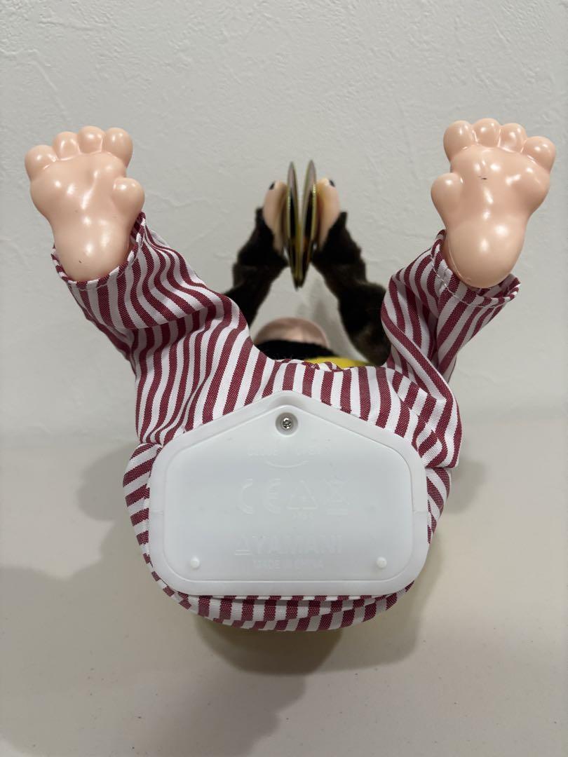 新品同様◎おさるのシンバルくん 単一電池式◎動作確認済