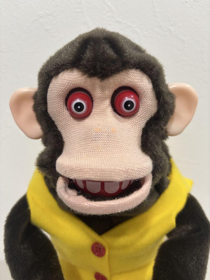 新品同様◎おさるのシンバルくん 単一電池式◎動作確認済