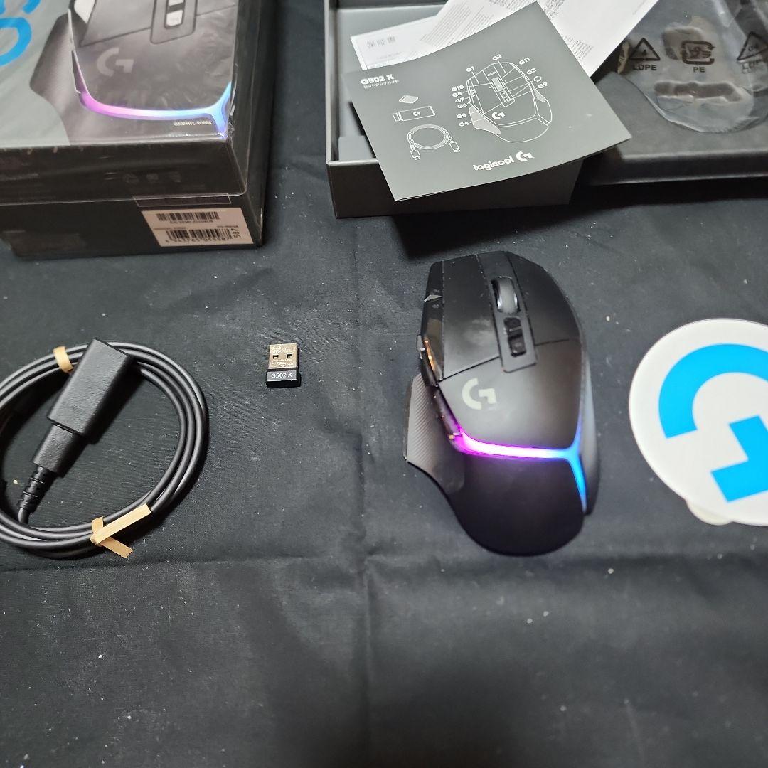 ロジクールG502X PLUS RGBゲーミングマウス　ホワイト