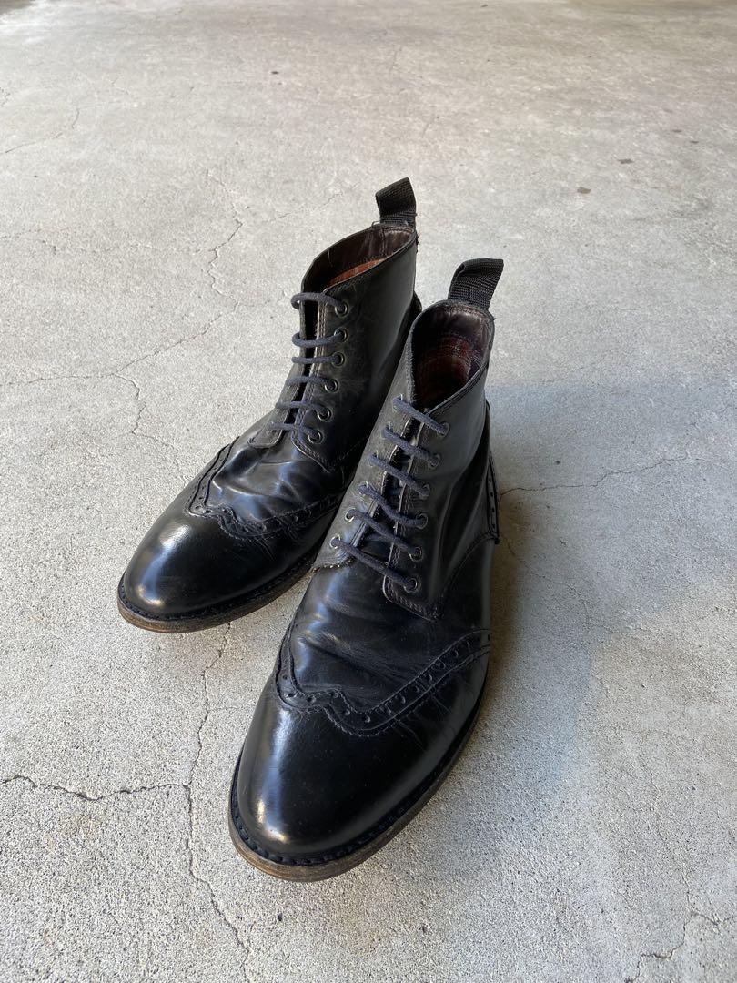 Clarks クラークス ウイングチップブーツ 26.5cm