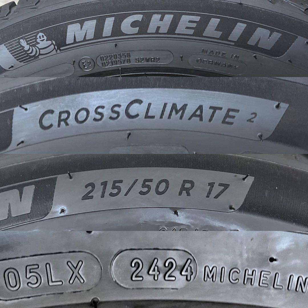 2024年製　215/50R17 ミシュラン　CROSSCRIMATE2