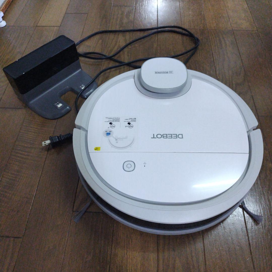 ECOVACS DEEBOT ロボット掃除機 本体 充電ドック付き - メルカリ