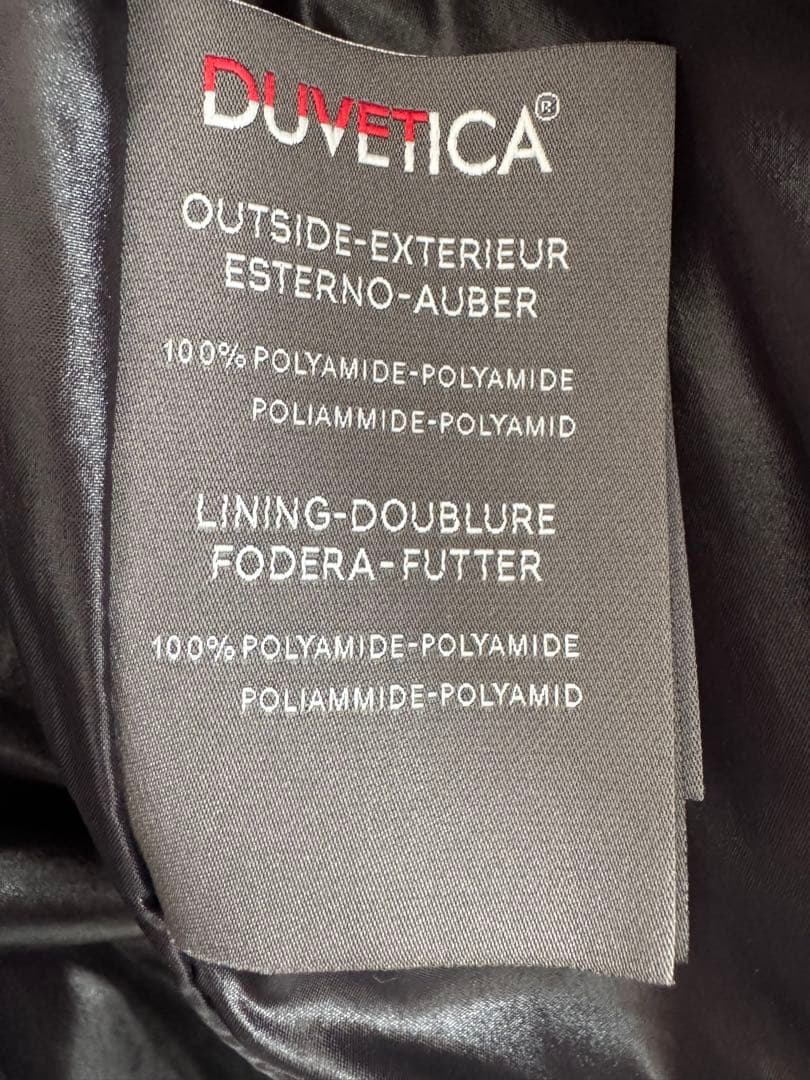 美品 DUVETICA デュベティカ 44 M ブラック ダウン ディオニシオ 美品 DUVETICA デュベティカ 44 M ブラック ダウン ディオニシオ