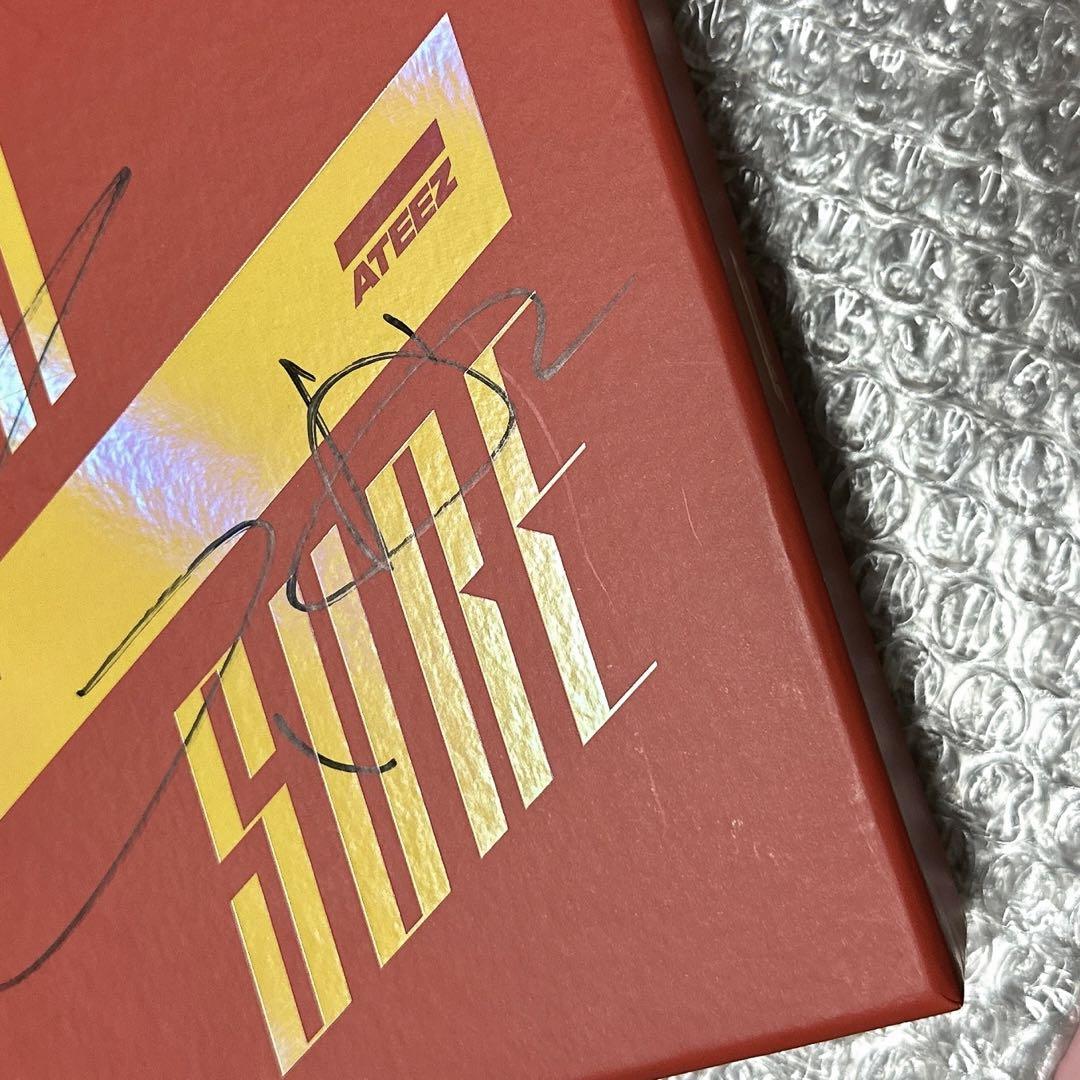 ATEEZ ホンジュン直筆サイン アルバムセット K-POP・アジア