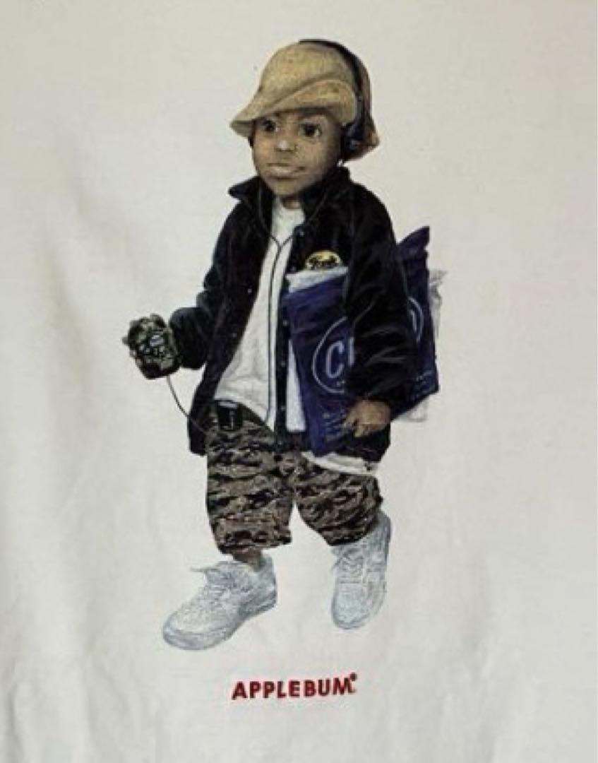 大人気新作 Tシャツ Boy Udagawa applebum ホワイト メルカリ - L 新品 トップス