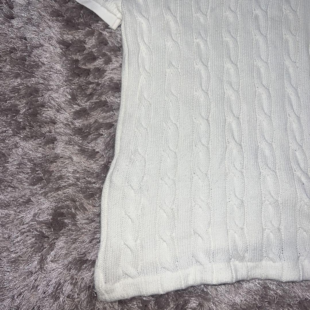 POLO RALPH LAUREN✨コットンケーブルニットポロシャツ