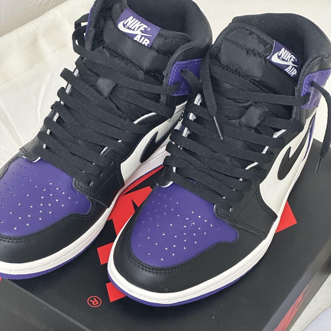 靴 Nike AirJordan 1 Retro High Court Purple