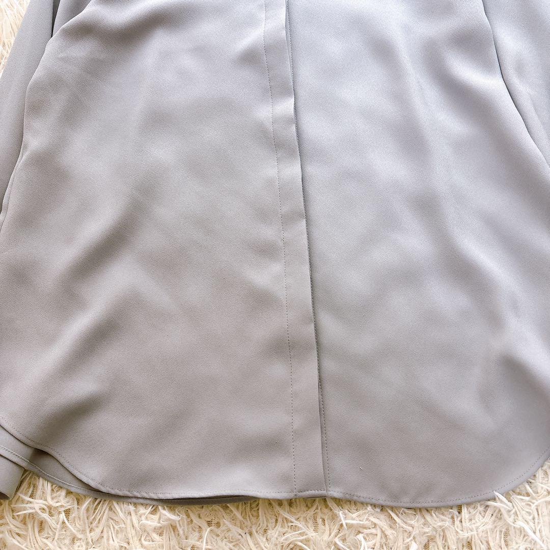 美品】セオリーリュクス2way ボウタイ ブラウス シャツ 洗える 40