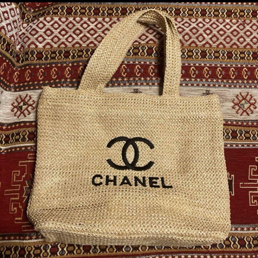 全国どこでも送料無料！ CHANEL トートバッグ メルカリ - かごバッグ ベージュ バッグ