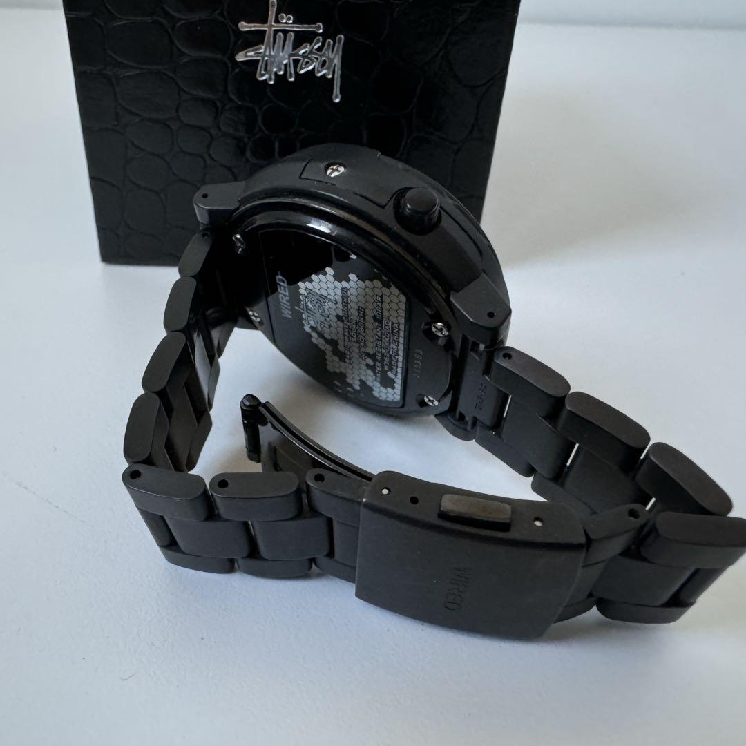 激レア Stussy × SEIKO WIRED コラボ ソーラー電波時計 - メルカリ 激レア Stussy × SEIKO WIRED コラボ ソーラー電波時計 - メルカリ