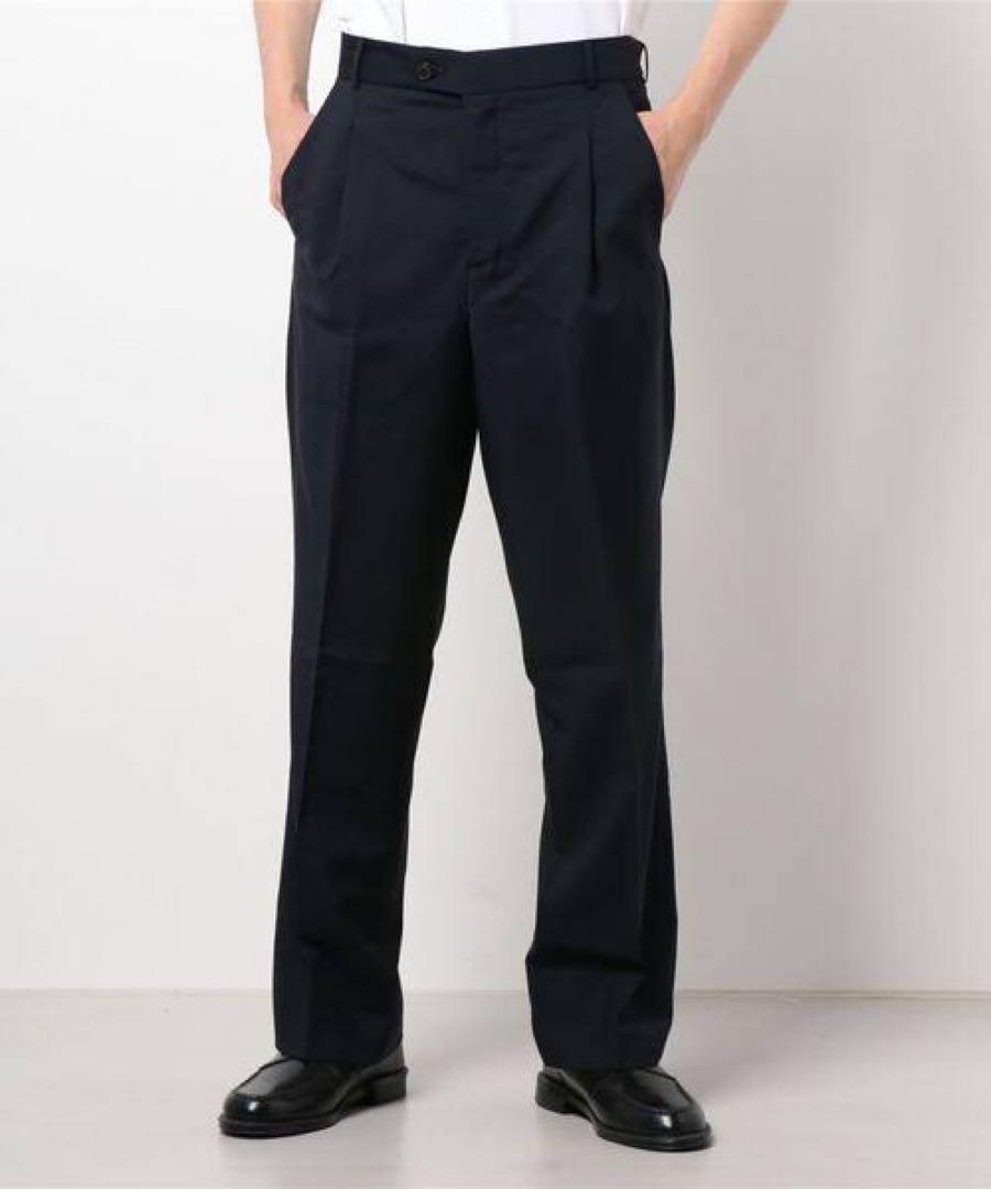 定価5万円 LOWNN STRAIGHT TROUSERS