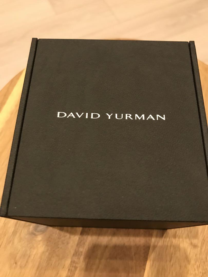 【新品未使用、箱、袋、クロス付き】DAVID YURMAN ブレスレット