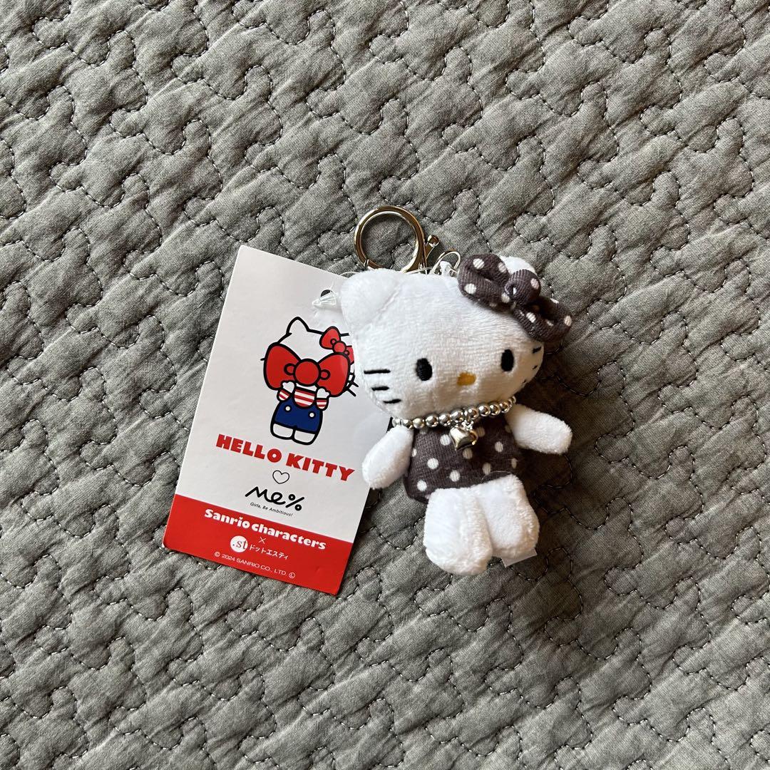 ハローキティ LOWRYS FARM Me% トイキーホルダー 水玉 キティ ハローキティ LOWRYS FARM Me% トイキーホルダー 水玉 キティ