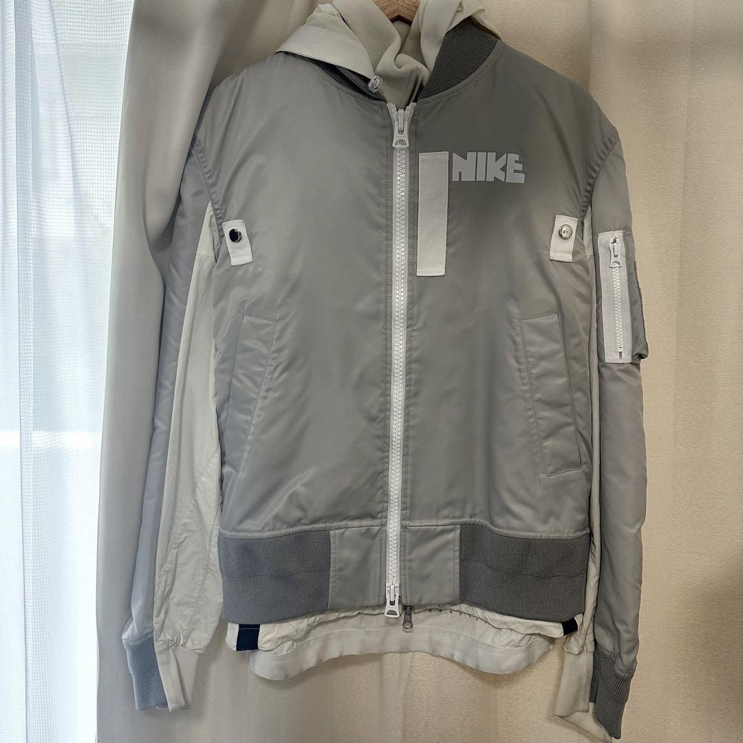 【新発売】今週の市販 NIKE×sacai ナイキサカイ miu404 ボンバージャケット MA-1 ジャケット・アウター