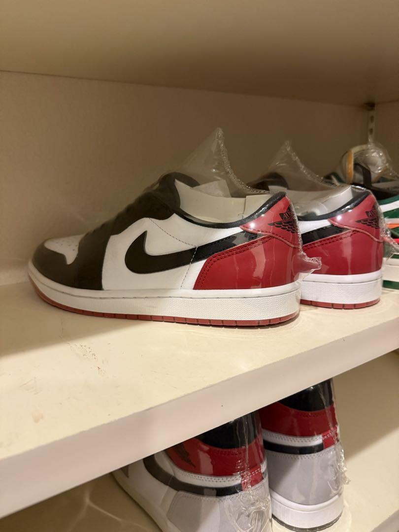 NIKE Air Jordan 1 Black Toe 25.5cm