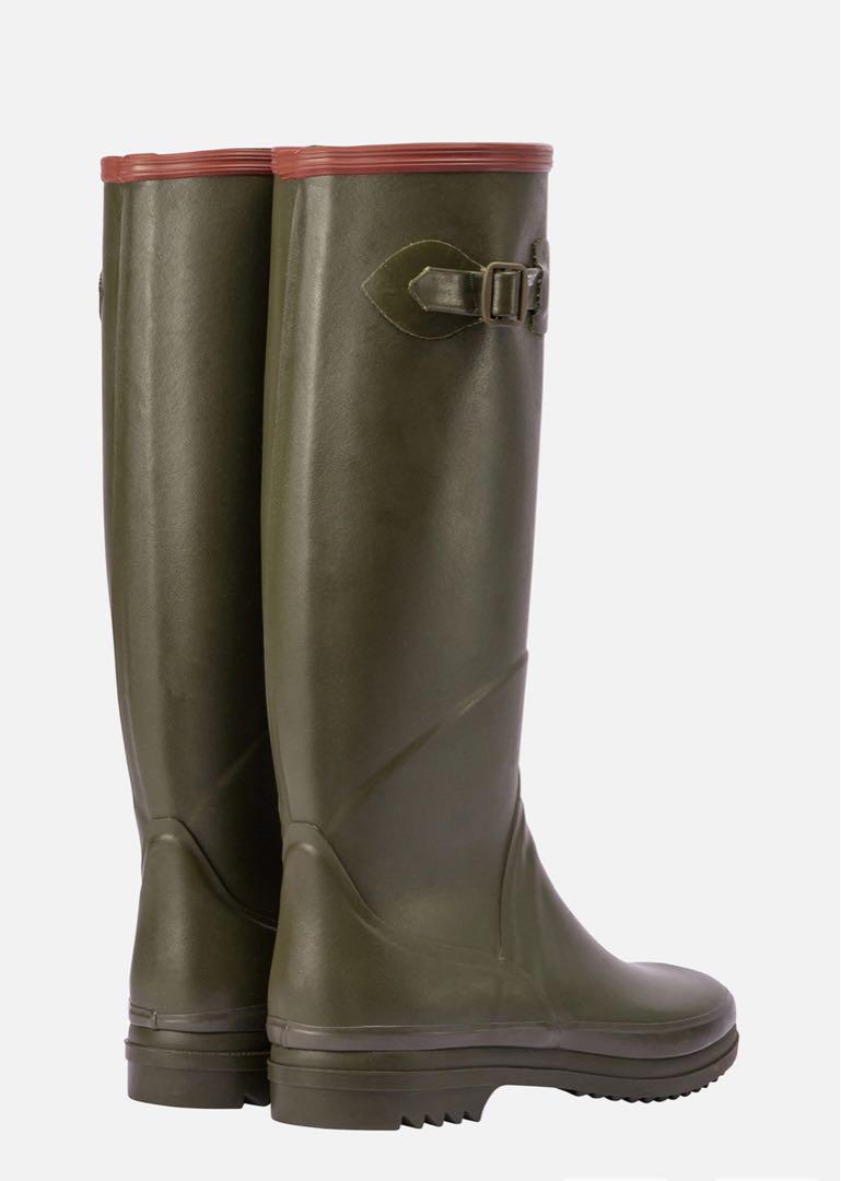 AIGLE シャンタベル2 ラバーブーツ　ロングレインブーツ　カーキ