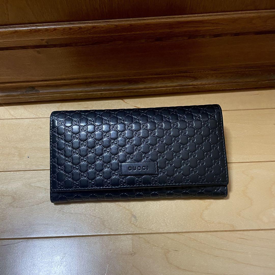 まぁちゃん 良品 GUCCI 長財布レザー　ロエベ　2点セット