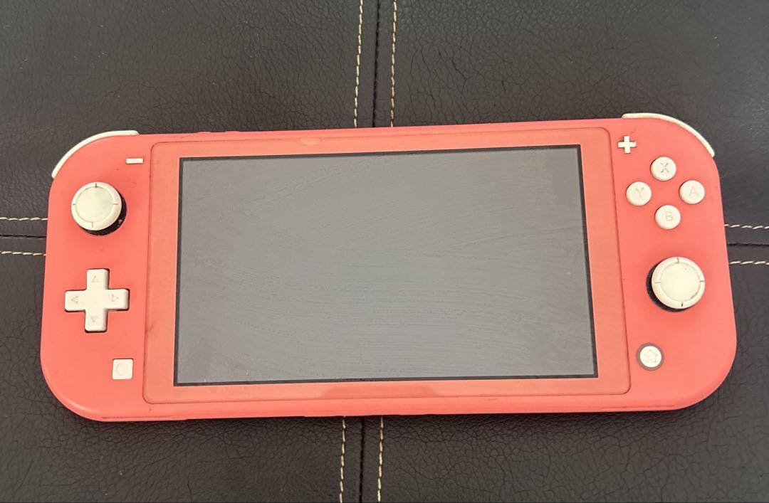 Nintendo switchライト ジャンク品　ケースた付き