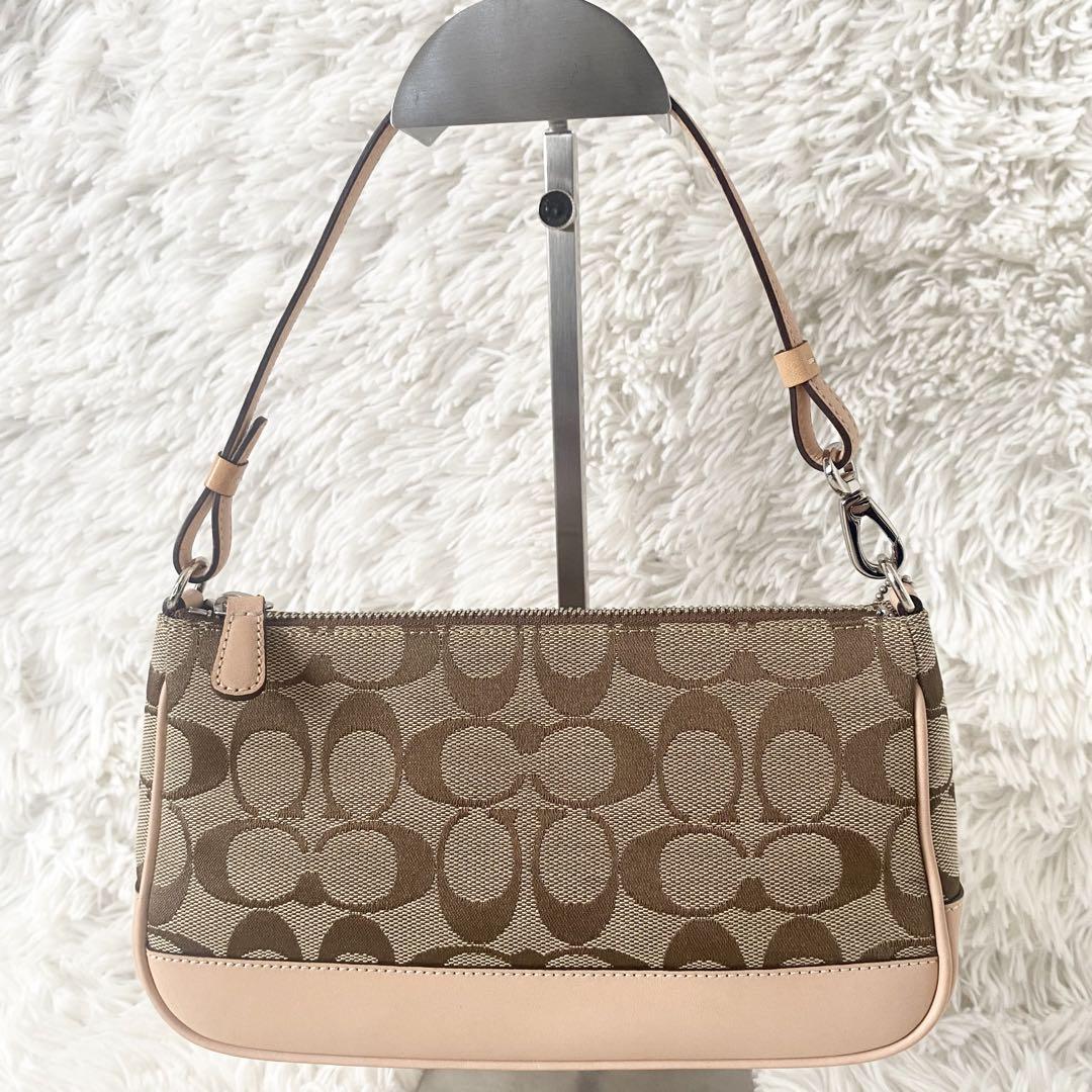 美品】COACH コーチ アクセサリーポーチ キャンバス