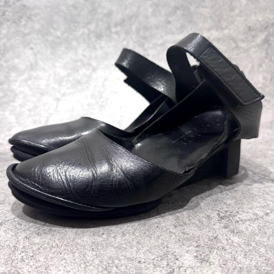 【希少】trippen EDEL エデル　23.5 パンプス　ストラップ　レザー