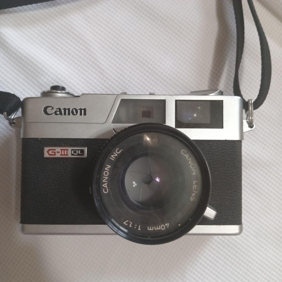 Canon G-III QL フィルムカメラ 40mmレンズ