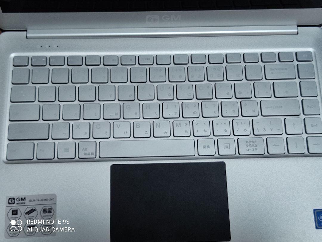 スリムノートPC GM JAPAN GLM-14-J3160-240 csQkH-m88614262495 新作大人気