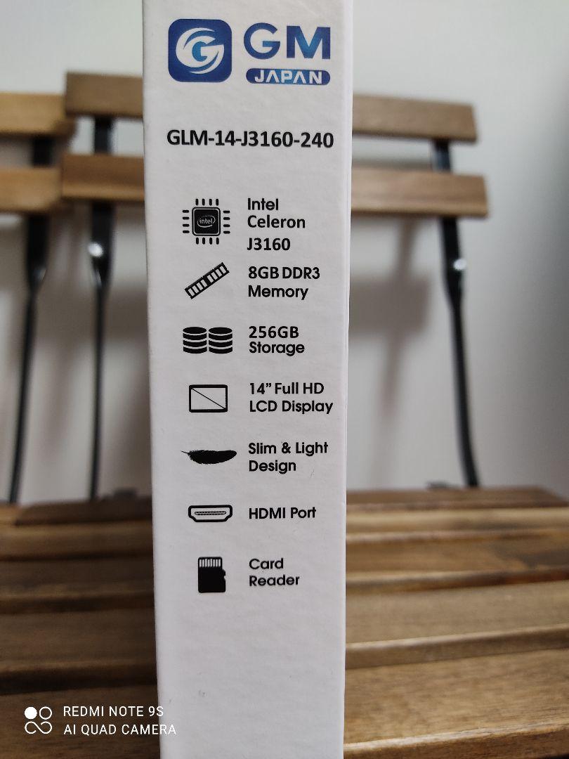スリムノートPC GM JAPAN GLM-14-J3160-240 csQkH-m88614262495 新作大人気