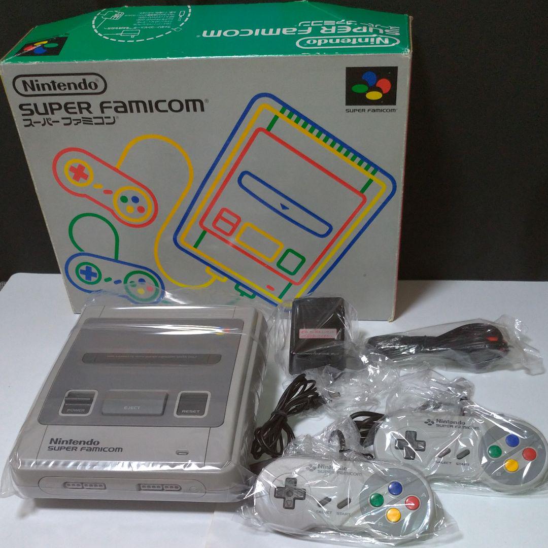 ☆大量まとめて☆箱説付きスーパーファミコン本体フルセット