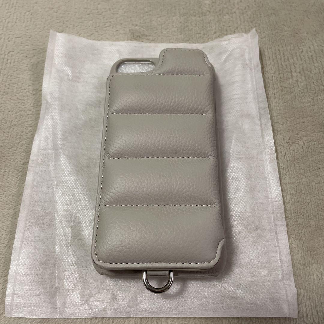 【新品未使用】デミュウDEMIU スマホケース パール iPhoneSE DEMIU iPhone SE ケース