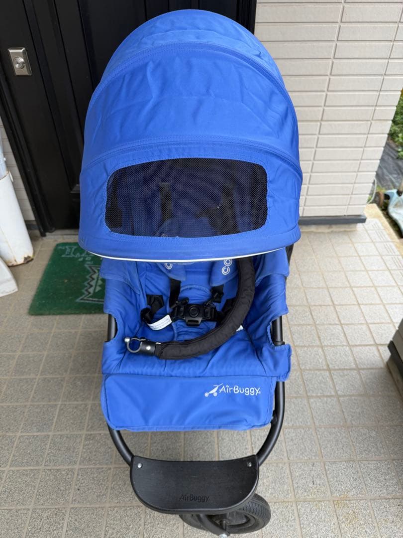 AirBuggy ベビーカー 青
