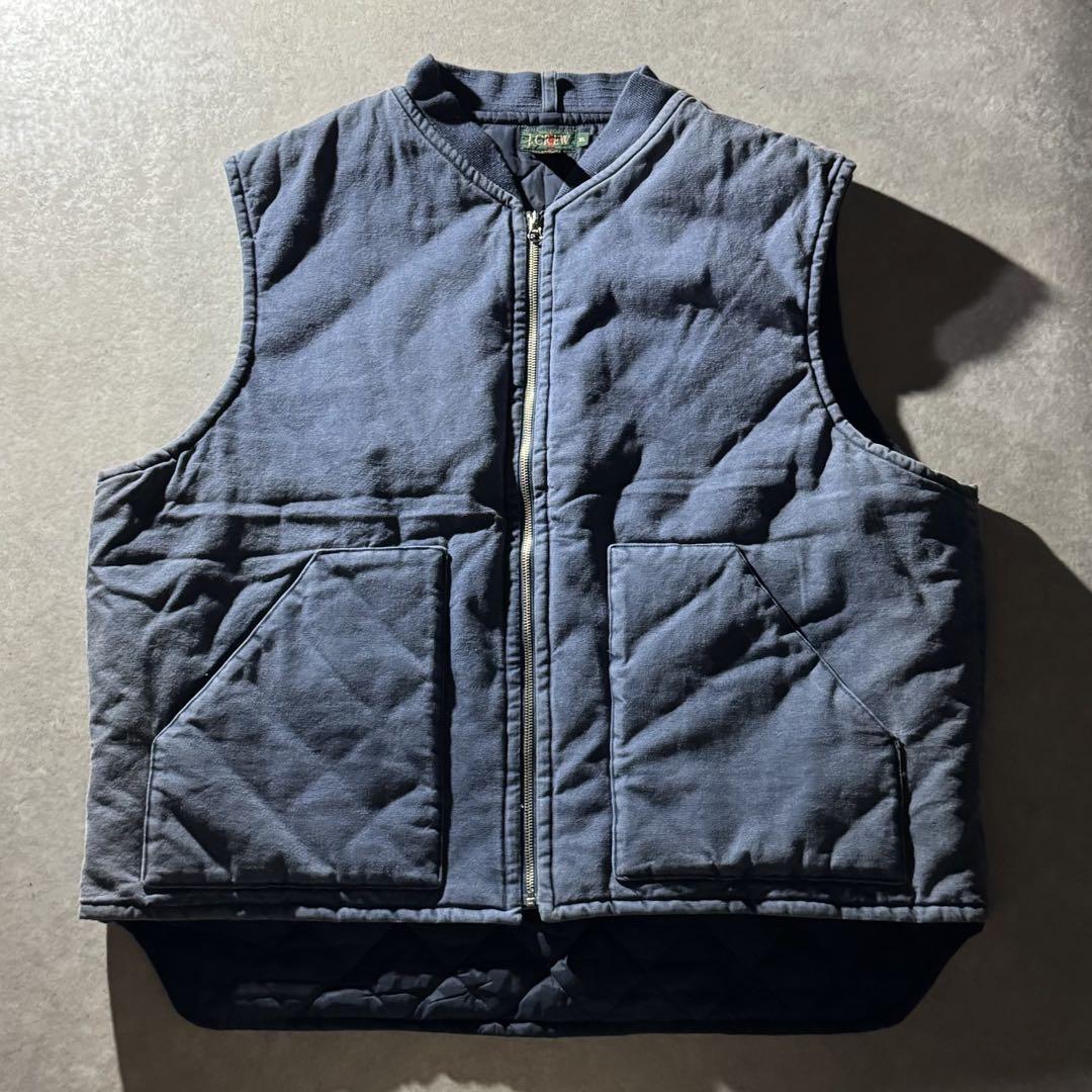 90s J.crew duck work vest jacket y2k