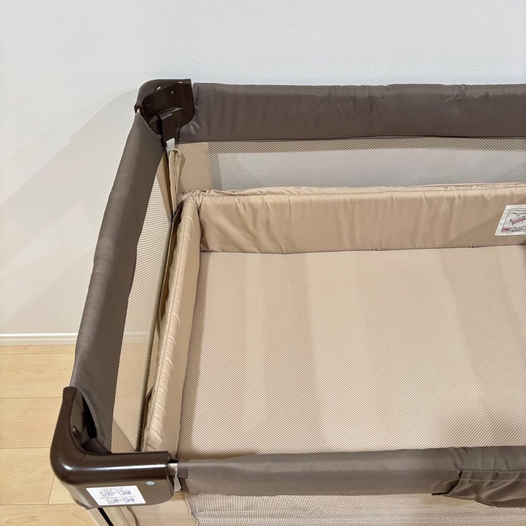 【美品】Aprica アップリカ ココネルエアー ベビーベッド 【美品】Aprica アップリカ ココネルエアー ベビーベッド