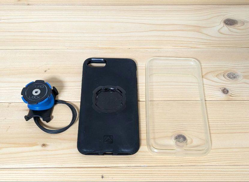 Quad Lock スマホケース iPhoneSE2 & マウントセット