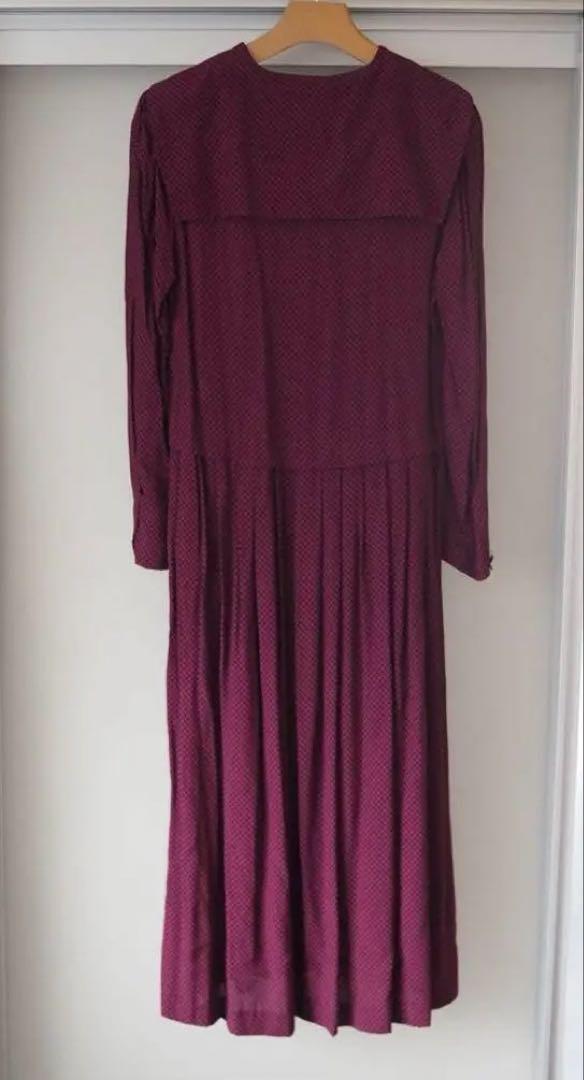 希少 OLD Laura Ashley セーラーカラー ワンピース 希少 OLD Laura Ashley セーラーカラー ワンピース