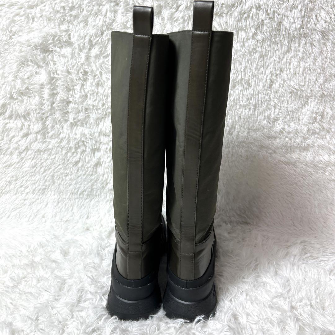 【極美品】 enchanted （晴雨兼用） ロングレインブーツ L