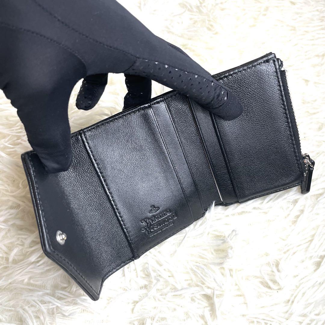 ✨️美品✨️ヴィヴィアンウエストウッド エマ オーブ コンパクトレターウォレット ⋟美品⋞ / ヴィヴィアンウエストウッド エマオーブコンパクト
