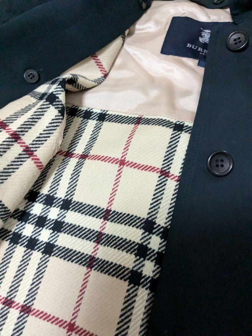 Burberry バーバリー ロンドン　トレンチコート 黒　7　ブラック