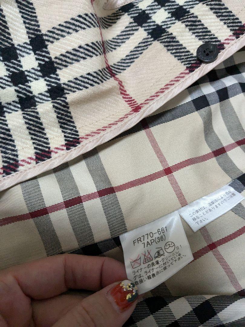 Burberry バーバリー ロンドン　トレンチコート 黒　7　ブラック