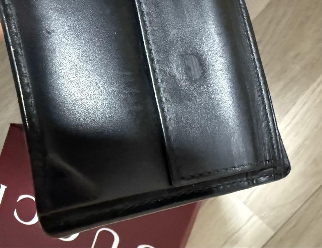 GUCCI蛇デザイン 二つ折り財布
