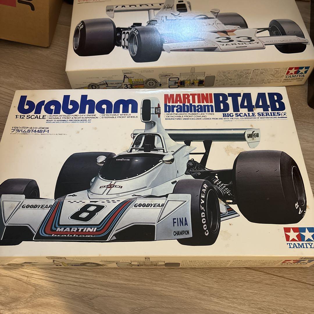 自動車 TAMIYA 1:12 McLAREN M23 & brabham BT44B