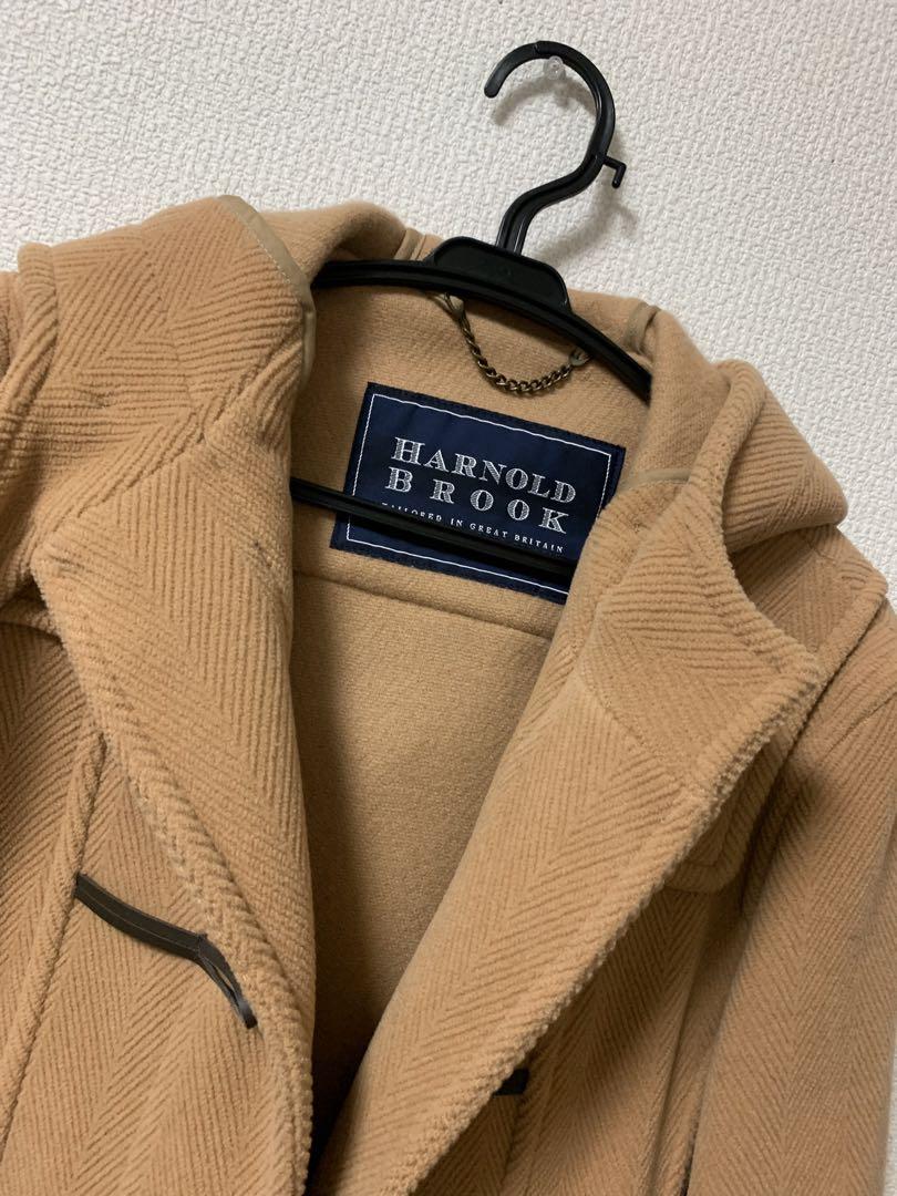 新宿伊勢丹購入　美品　HARNOLD BROOK ダッフルコート 定番】CUBABEACH トリプルパイル ダッフルコート / J.PRESS MEN