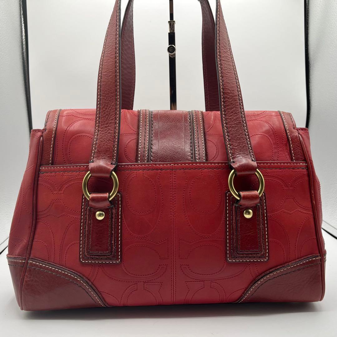 coach restored flap satchel turnrock y2k coach restored flap satchel turnrock y2k