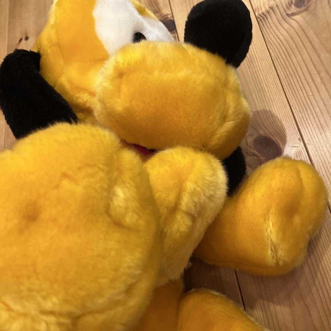 ディズニー プルート パペット ぬいぐるみ BIG 特大 Disney