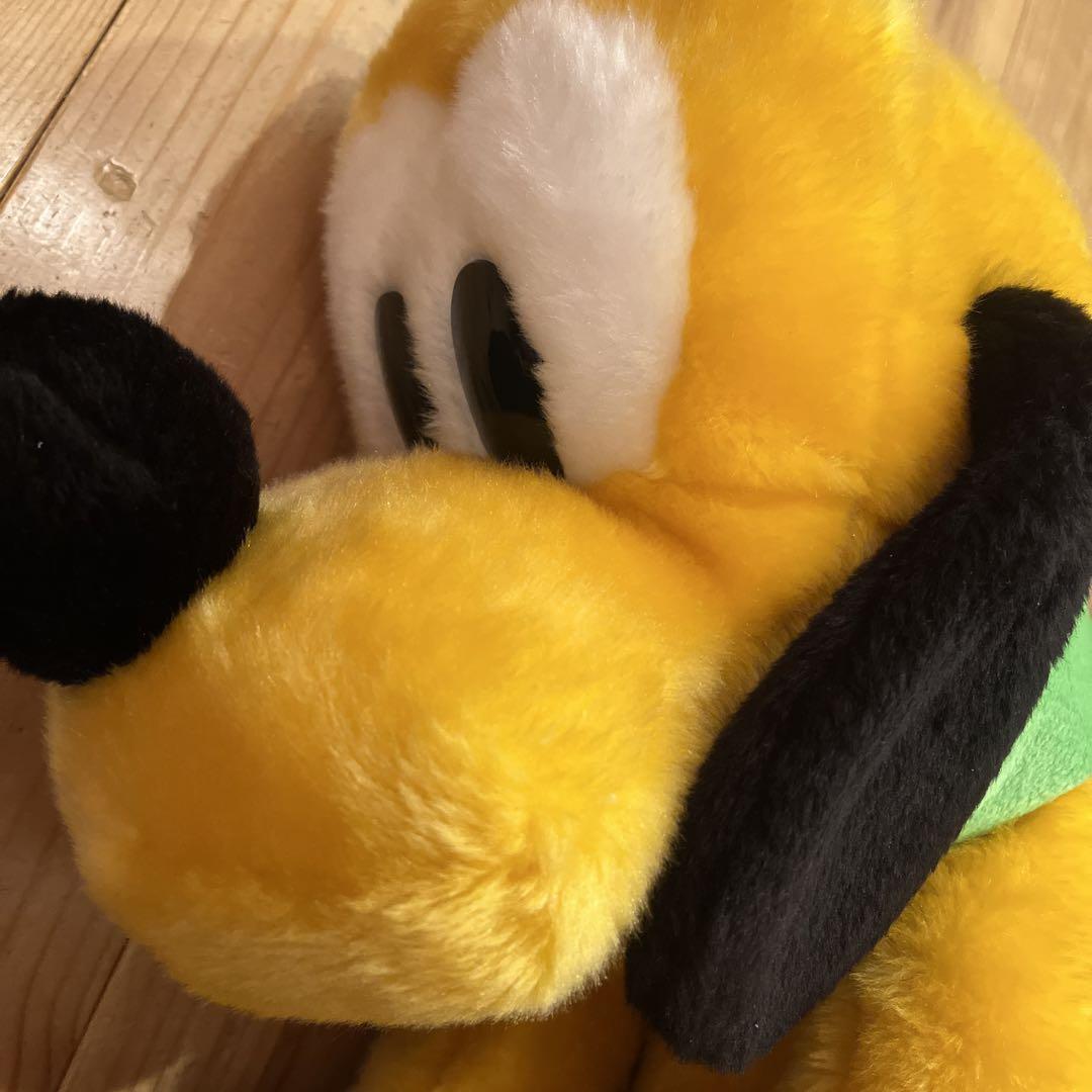 ディズニー プルート パペット ぬいぐるみ BIG 特大 Disney