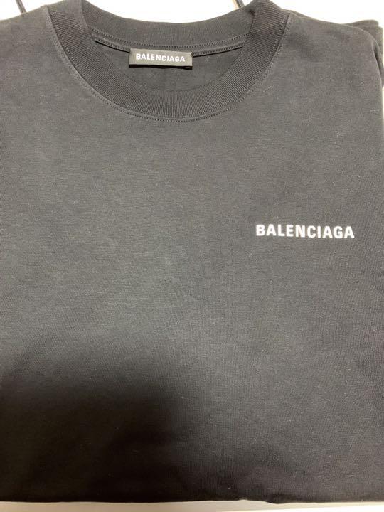 新作 Tシャツ バレンシアガ Tシャツ EHjuU-m88629761089 M 黒 BALENCIAGA 低価即納