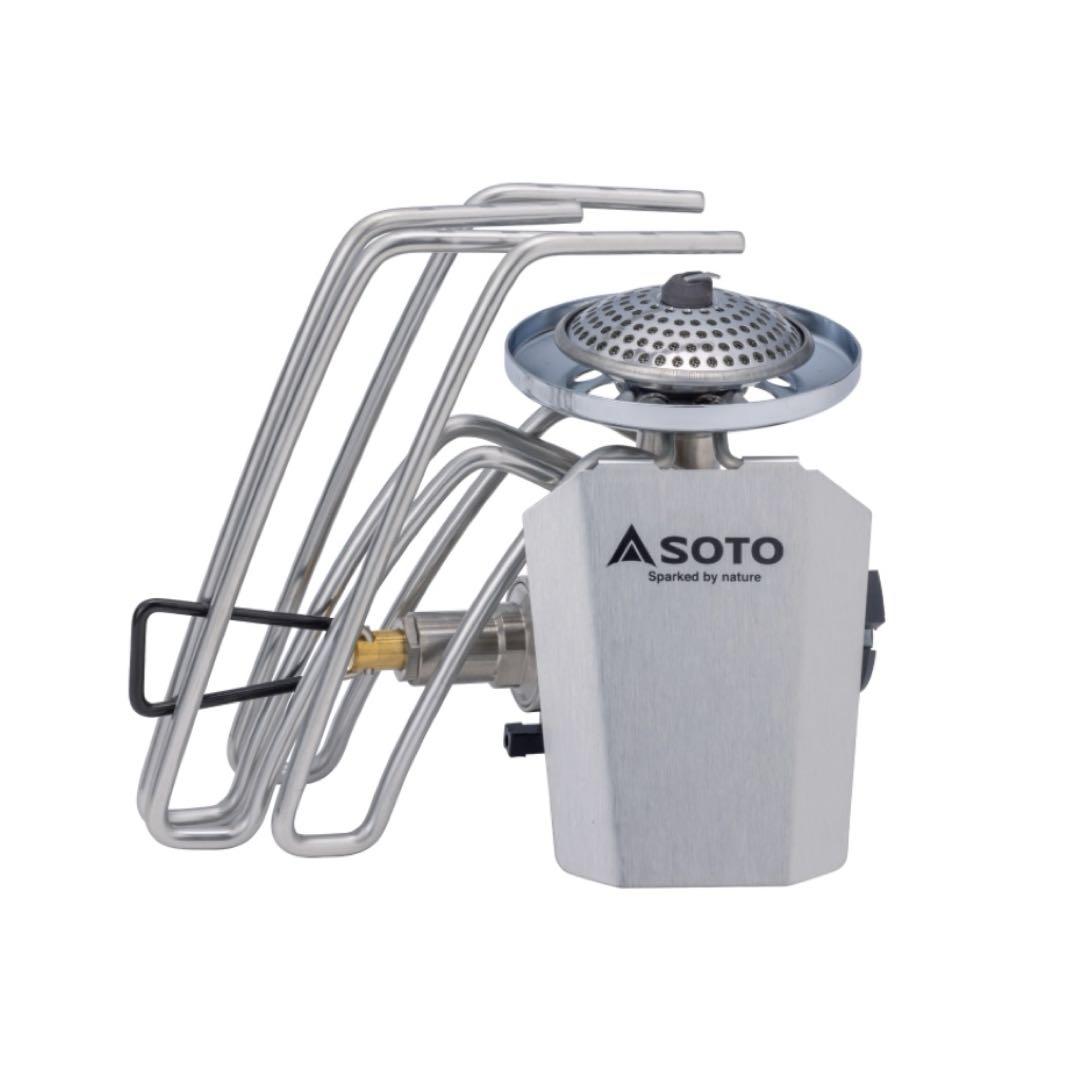 SOTO レギュレーターストーブ ST-310 アシストレバー シェラカップ付き